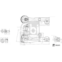 FEBI BILSTEIN Raidetangon pää 186265
