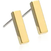 Blomdahl Golden Titanium Pendant Plain Straight 10 mm