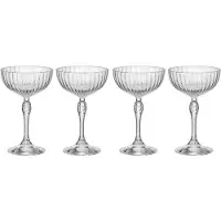Bormioli Rocco AMERICA 20s cocktaillasi 22cl lahjapakkauksessa 4 kpl