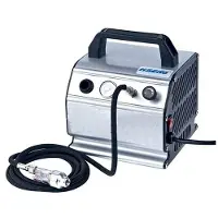 Wittmax Airbrush-kompressor med luftslang och mini-filter