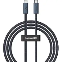 Baseus USB C to USB C data cable 1 m 240 W Black