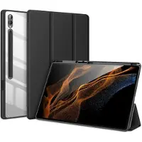 DUX Samsung Galaxy Tab S9 Ultra SM-X910 SM-X916 Kotelo TOBY Series Musta