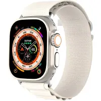 DUX Sport strap with buckle for Apple Watch 9 / 8 / 7 / 6 / SE / 5 / 4 / 3 / 2 / 1 (41, 40, 38 mm) Strap GS Version - white.