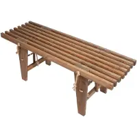 Hillerstorp EcoBench 120 cm Mänty Ruskea Öljytty