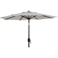 Brafab Cambre aurinkovarjo 200 cm harmaa/khaki