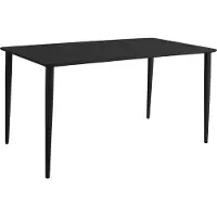 Brafab Nimes ruokapöytä 78 x 140 cm musta