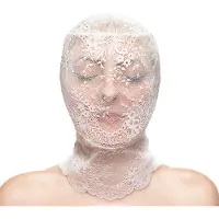 nsnovelties Fetish &amp; Fashion Lace Hood White