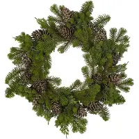 Mr Plant , Joulukranssi Kävyillä 45 cm