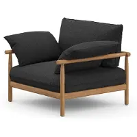 Dedon TIBBO lounge-tuoli XL BQ5 teak 0205 vulcano matte 0122