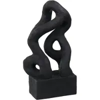 Mette Ditmer Taide-esine symbiosis-veistos 29 cm Musta