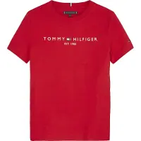 Tommy Hilfiger Essential Tee S/S - Red - 80