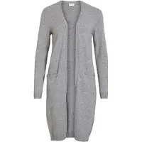 Vila Viril Long L/S Knit Cardigan - Noos - Grey - L