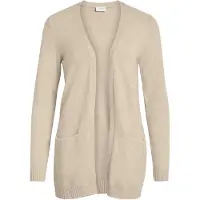 Vila Viril Open L/S Knit Cardigan - Noos - Beige - L
