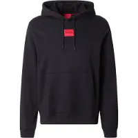 HUGO for man. 50458700 Daratschi sweatshirt black (M), Casual, Cotton, Long sleeve, Sustainable