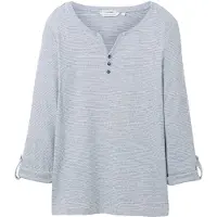 Tom Tailor Henley Pitkähihainen T-paita
