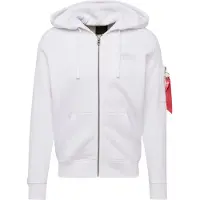 Alpha industries Back Print Kokovetoketjullinen Collegepaita