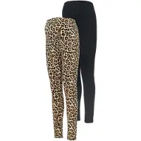 Mamalicious Leggingsit 'Sanni' beige / kameli / musta