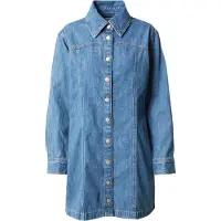 Levi's for woman. A4585-0001 Shay dress blue (S), Casual, Long sleeve, Organic Cotton, Sustainable