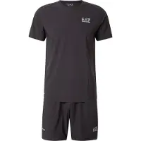EA7 for man. 8NPV03_PNDDZ Ventus7 Travel Pack black (L), Casual, Sport, Multisport, Polyester, Short sleeve