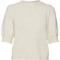 Vero Moda Neulepaita 'VMDoffy' meleerattu beige