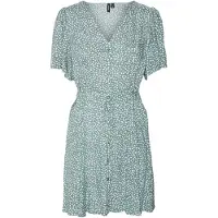 Vero Moda Puseromekko 'VMAlba' pastellinvihreä / valkoinen
