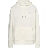 Gant Rel Shield Hoodie - White - L