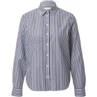 Gant for woman. 4300214 Regular Fit striped poplin shirt (44), Casual, Cotton, Long sleeve