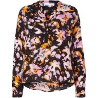Selected Slfirene Ls Aop Top Noos - Black - 36