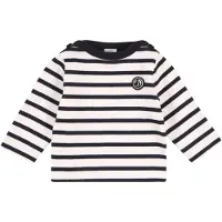 Petit Bateau Raidalliset Paita Laivastonsininen 3 Months Kermanvärinen 3 kuukautta Pojat