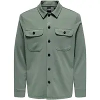 Only & Sons Onsnewkodyl Overshirt Sweat Noos - Khaki green - XXL