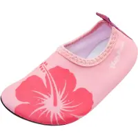 Playshoes Rantakengät 'Hawaii' roosa / vadelma / valkoinen