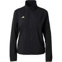 Adidas Urheilutakki 'Adizero Essentials' limetti / musta