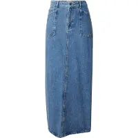 Object Objthylane Long Denim Skirt 131 Div - Blue - S