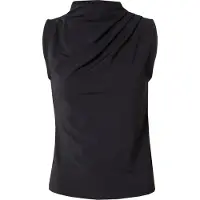 Pieces Pcmadison Sl Draped Top Jrs Noos Bc - Black - S