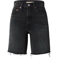 Levi's Ribcage Bermuda Short Goth Pri - Black - 26
