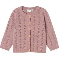 Name it Nmfbanni Ls Knit Card Noos - Pink - 68