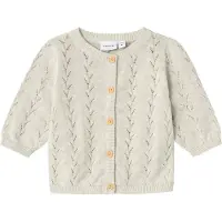 Name it Nmfbanni Ls Knit Card Noos - Grey - 98