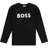 BOSS Long Sleeve T-Shirt - Black - 110
