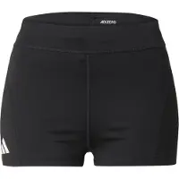 Adidas Urheiluhousut 'ADIZERO' musta / valkoinen