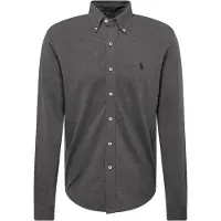 Ralph Lauren Featherweight Mesh-Lsl-Knt - Grey - XS
