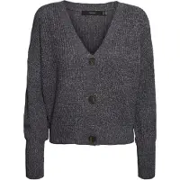 Vero Moda Neuletakki 'VMLea' tummanharmaa