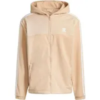 Adidas Originals Adicolor 3 Stripes Teddy Fleece Kokovetoketjullinen Collegepaita