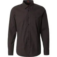 BOSS for man. 50518304 Relegant Shirt black (M), Casual, Party, Cotton, Classic, Long sleeve