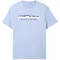 Tom Tailor DENIM Paita vaaleansininen / tummansininen / valkoinen