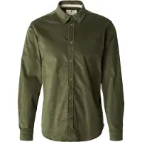 Anerkjendt Akleif Solid Cord Shirt - Khaki green - L
