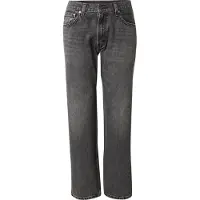 Levi's Farkut '555 96 Relaxed Straight' tummanharmaa