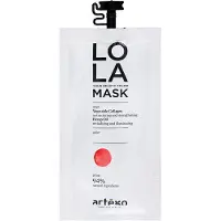Artègo LOLA Kauneusväri Hiusten väriä virkistävä naamio Scarlet, 20 ml