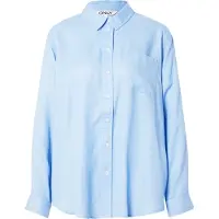 ONLY Onltokyo L/S Linen Blend Shirt Pnt Noos - Blue - XS