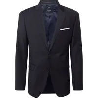 JOOP! Business pikkutakki 'Finch' yönsininen / valkoinen