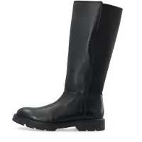 Bianco Biaothilia Knee High Elastic Boot Leather - Black - 40